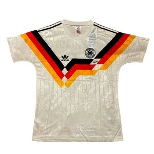 1990 retro Germany home kit. Lothar Matthaus retro soccer football jersey. NWT